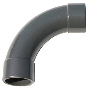 COURBE FORMEE 90° PVC FF D32