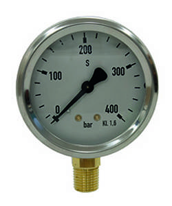 MANOMETRE 0 400 BAR RADIAL