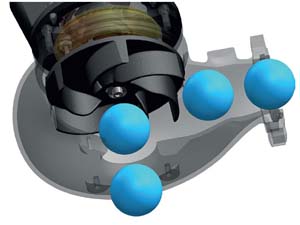 PPE IMM VORTEX TRI DN80 3KW