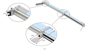 RACLEUR G 1 TENDEUR  A GUIDE