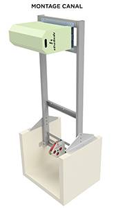 SUPPORT VERTICAL AUTOPORTANT