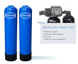 ADOUCISSEUR TWIN 2X50L