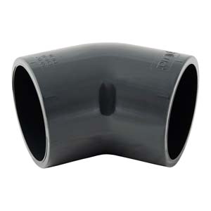 COUDE 45 PVC PRESSION FF D160