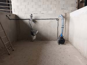 MIXEUR 18,5KW S/ POT DROITE 3M