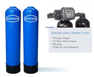 ADOUCISSEUR TWIN 2X75L