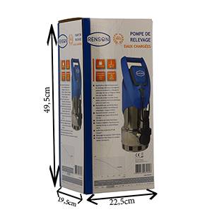 PPE IMM MONO RENSON0,75KW INOX