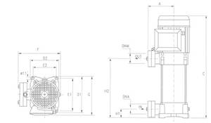 PPE VERTICAL 4KW TRI TOUT INOX