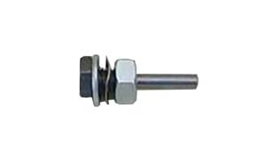 SUPPORT TIGE FILETEE + ECROU P