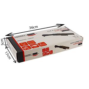 CLE A CLIQUET SURPUISSANTE 1/2