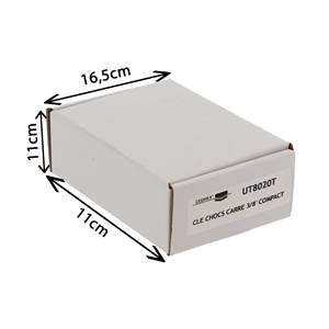 CLE A CHOCS CARRE 3/8'' COMPAC