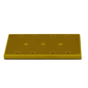 PLATEAU 180X100 mm VELCRO 8 TR